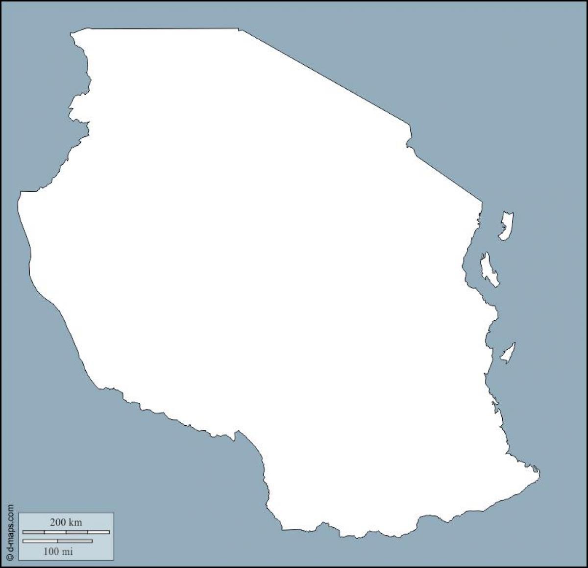 Mapa tanzania eskema