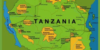 Mapa bat tanzania