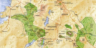 Mapa ipar tanzania