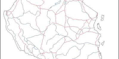 Hutsik mapa tanzania